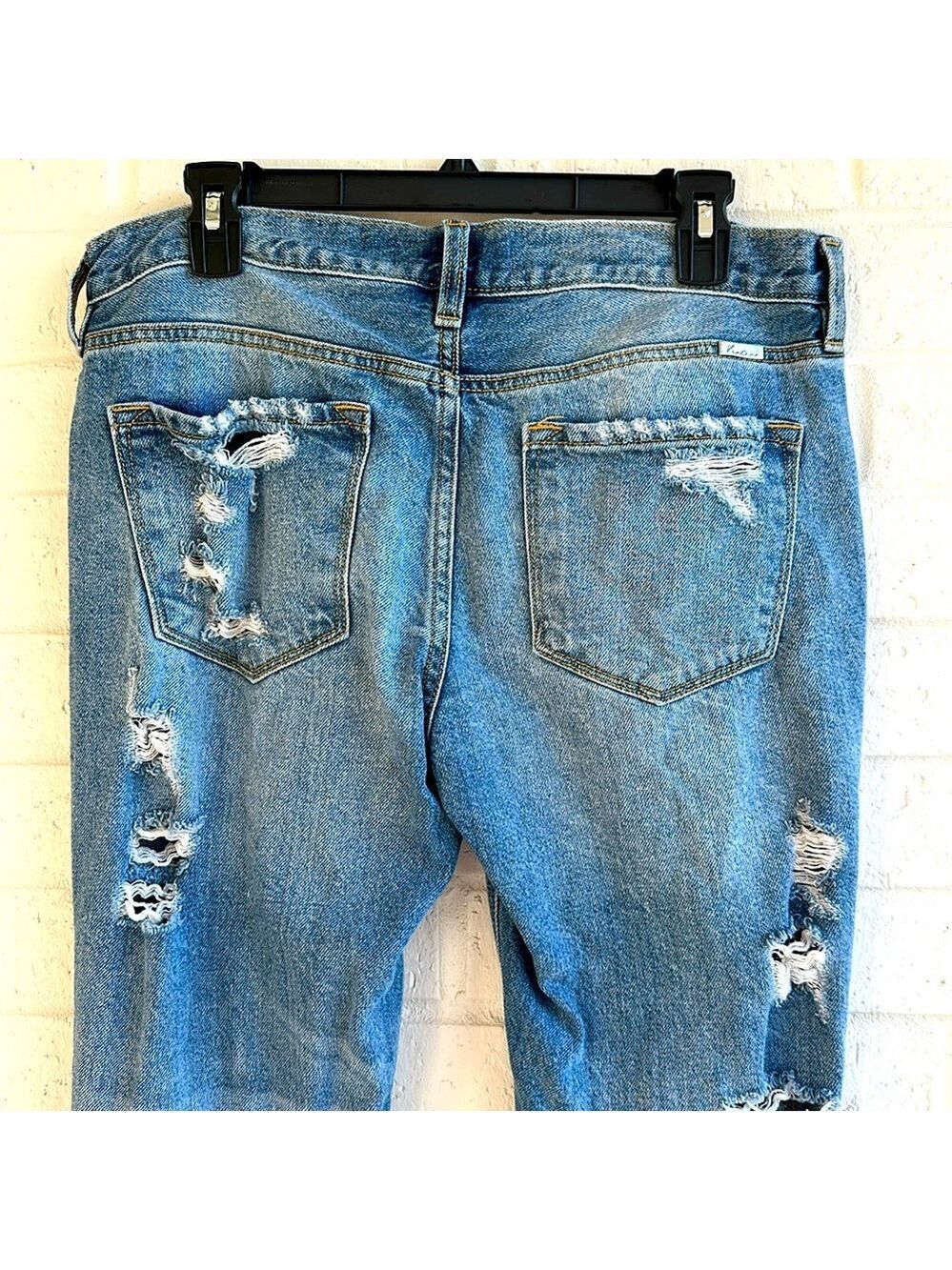 KanCan Light Blue Estilo Jeans Distressed Size 13/30 but inseam measures 28” - Picture 9 of 16